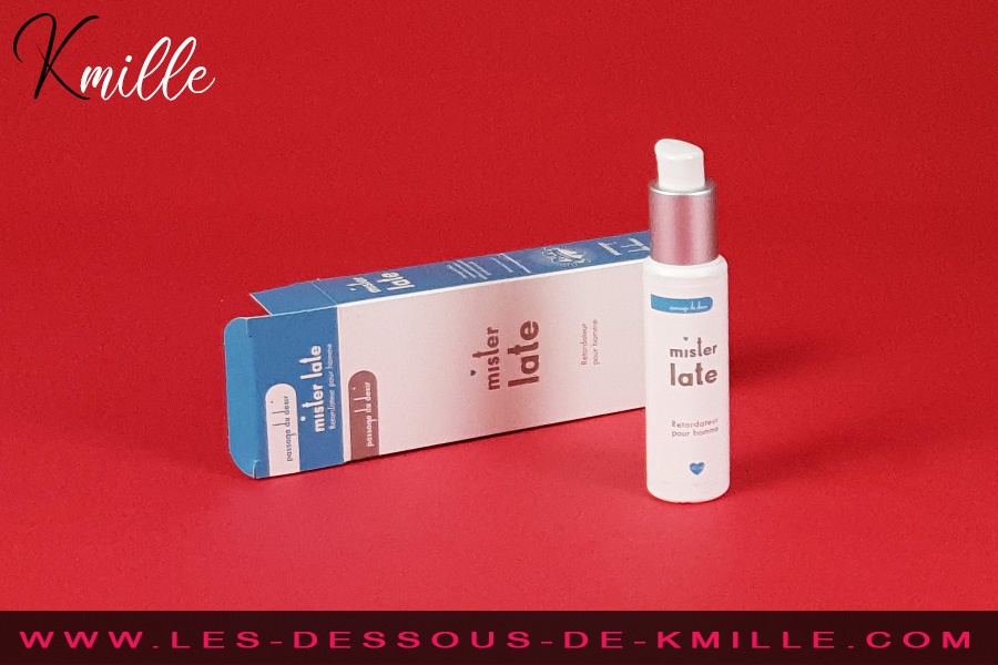 Le gel retardant pour homme Mister Late de Passage du Désir