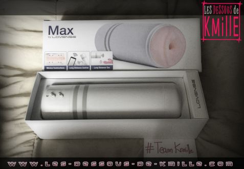 Un lecteur de Kmille teste le masturbateur Max de Lovense