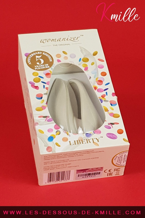 Le Womanizer Liberty, édition 5 ans de plaisir